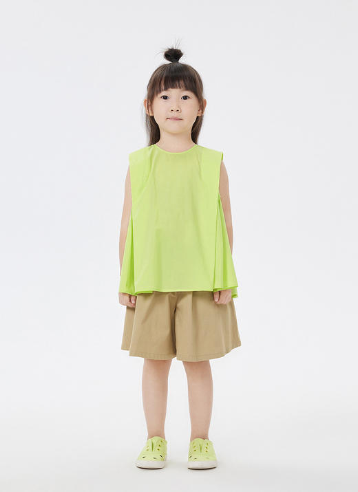 jnby   23年夏款  全棉府绸无袖TOP  1N6211470 商品图8