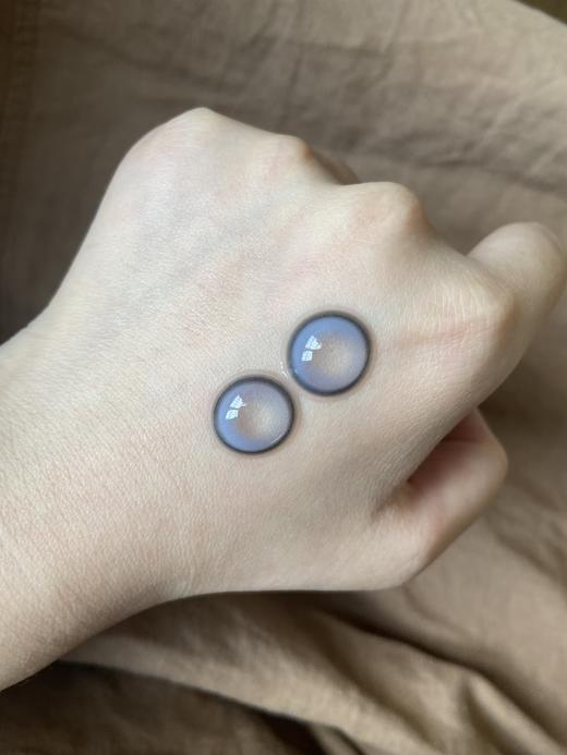 坚果力NUTNUTLOOK做自己 14.5mm半年抛中大直径高光美瞳隐形眼镜 白狮旗下自营品牌赠送伴侣盒 半年抛2片 商品图4