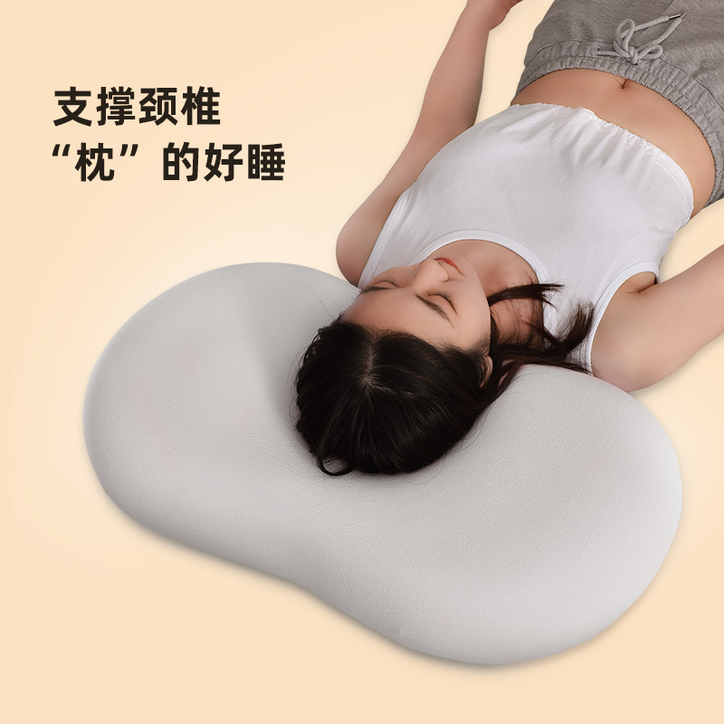 喜梦宝弹簧护颈花生枕软硬可选花生造型
