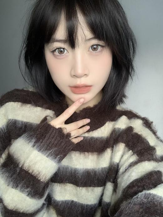 坚果力NUTNUTLOOK收工时刻 14.2mm中小直径美瞳隐形眼镜 白狮旗下自营品牌赠送伴侣盒  半年抛2片 商品图9