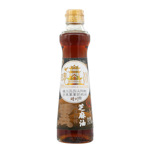 晴川252ml物理压榨黑芝麻油（黄鹤楼系列）（6924497919451） 商品图0