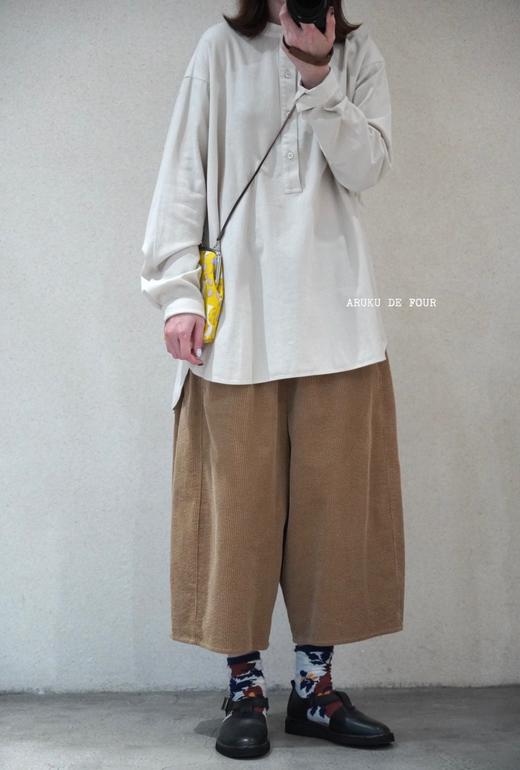 evam eva圆领纯棉简约衬衣 商品图4