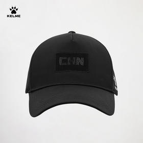 KELME卡尔美运动帽男夏透气鸭舌帽户外休闲遮阳帽可调节棒球帽女
