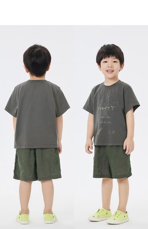 jnby   23年夏款  原创手绘干爽短袖T恤  1N6114030 商品图9