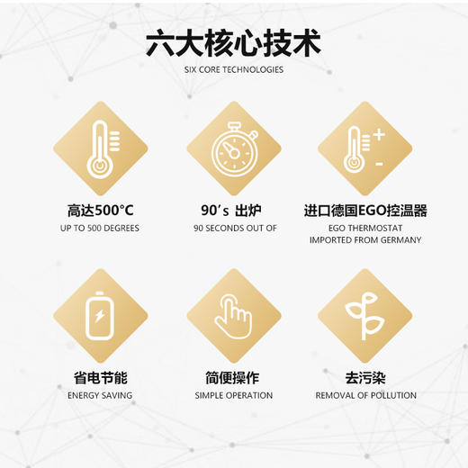 EN-06W披萨烤箱电烤箱带储物柜专业新冷轧钢板商用烤箱石板箱高温专用电热500面包披萨烤鱼包邮 商品图4