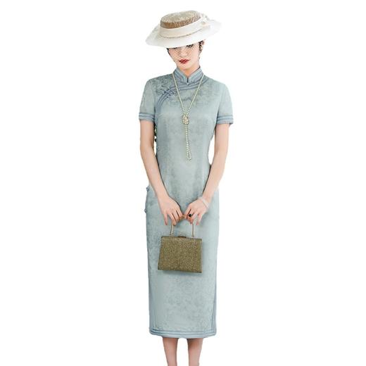 老上海真丝旗袍裙HQ192 商品图4