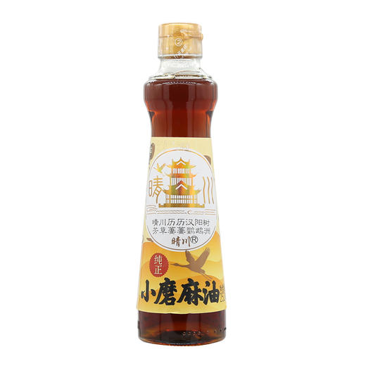 晴川252ml物理压榨纯正小磨麻油（黄鹤楼系列）
（6924497919703） 商品图0