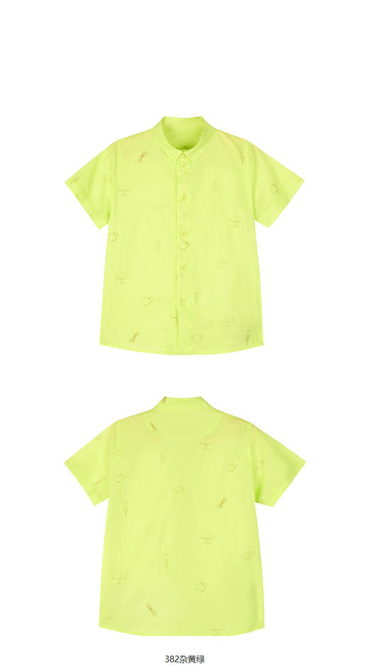 jnby  23年夏款  长绒棉轻薄透气短袖衬衫  1N6211990 商品图9