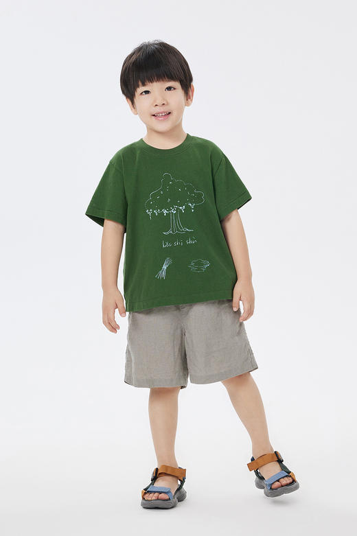 jnby   23年夏款  原创手绘干爽短袖T恤  1N6114030 商品图0