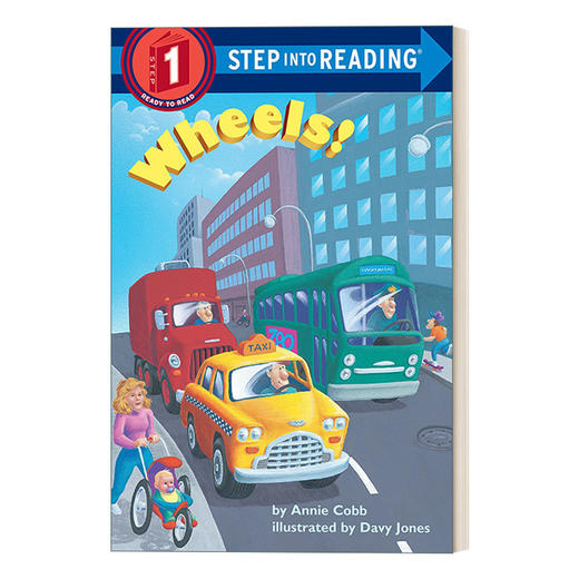 英文原版 Step into Reading 1 - Wheels! 车轮 英文版 进口英语原版书籍 商品图0
