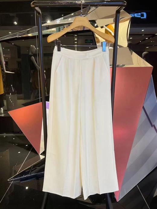 高腰阔腿长裤 商品图0