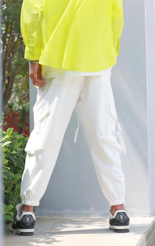 S322436164休闲束脚工装针织裤 商品图2