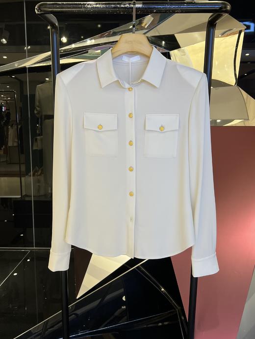 醋酸垫肩衬衫 商品图0