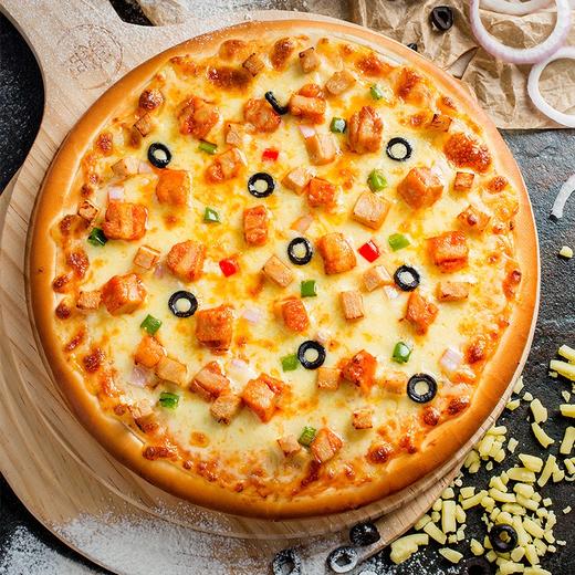 小萨牛牛奥尔良鸡肉美式披萨（微波薄底）290g 商品图1