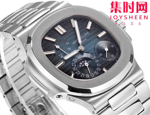 GR百达翡丽Patekphilippe运动系列鹦鹉螺5712霸道总裁 PP5712GR 男士机械腕表 商品图3