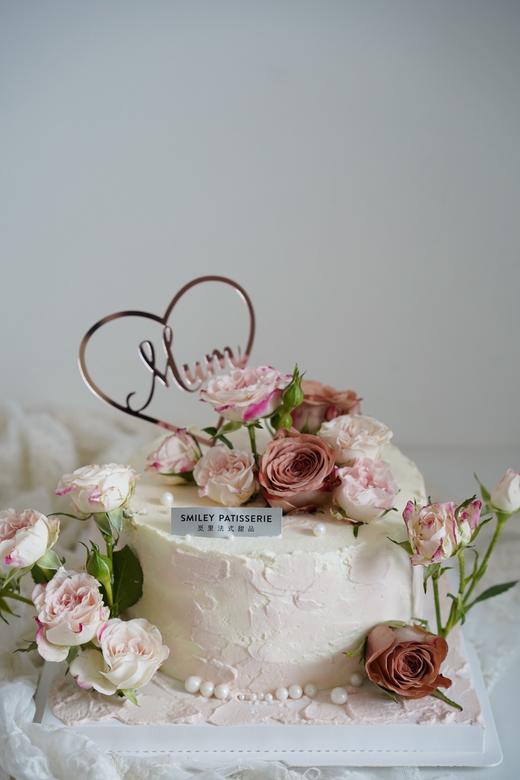 母亲节花艺奶油蛋糕 | 鲜果原味奶油 - 莫奈花园 商品图2