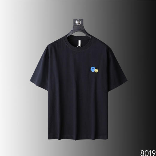 时尚潮流阔版圆领短T上衣   FLW-3DC3KWJ8019【8019】* 商品图1