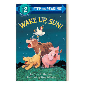 英文原版 Step into Reading 2 - Wake Up  Sun! 醒一醒 太阳 兰登分级阅读 英文版 进口英语原版书籍