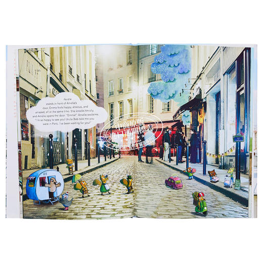 【中商原版】Christophe Urbain 在巴黎的爱玛 Emma in Paris 英文原版 进口图书 儿童绘本 故事图画书 游历法国之旅 6岁以上 商品图6