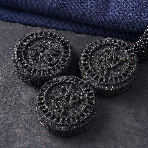 【食补养黑！不单独添加蔗糖五黑米糕】软糯香甜五黑粗粮，手工制作老少皆宜，微甜不腻，糕黑三宝薏米点心早餐代餐饱腹健康好吃 商品图2