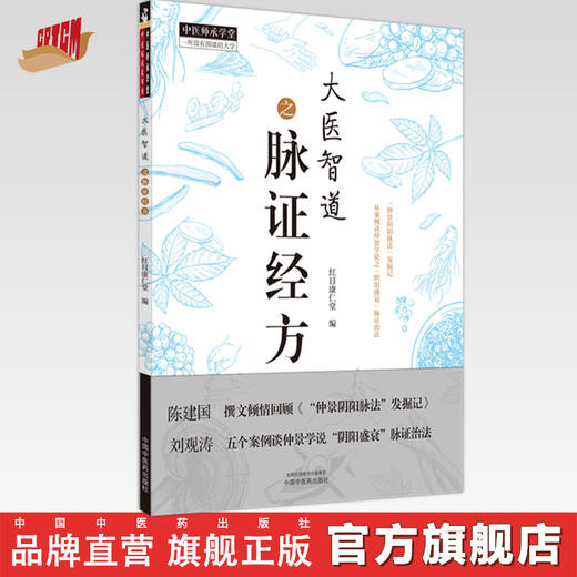 大医智道之脉证经方（中医师承学堂丛书）  红日康仁堂 著 中国中医药出版社  经方方剂学书籍 商品图0