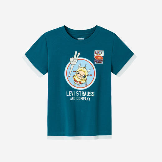 Levi's儿童童装短袖T恤LV2322078GS-001 商品图4