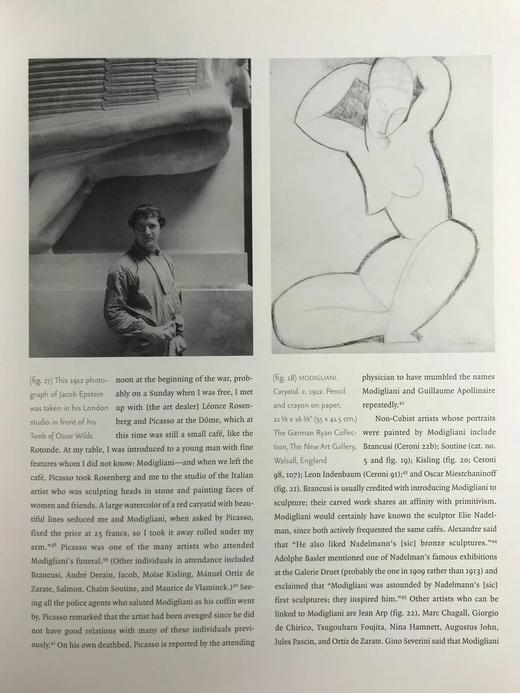 莫迪利安尼与蒙巴纳斯的艺术家们 189幅插图（87幅彩色） 精装大16开 商品图13