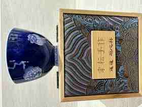 B-YYSZ-8217 聿耘手作 莲蓬 鸡心杯 青花压浪水绝技