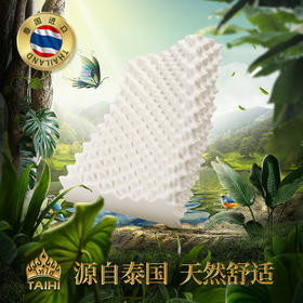 TAIHI泰嗨 泰象吉祥狼牙枕/波浪枕