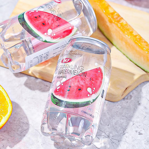 韩国OKF气泡水西瓜味350ml 商品图3