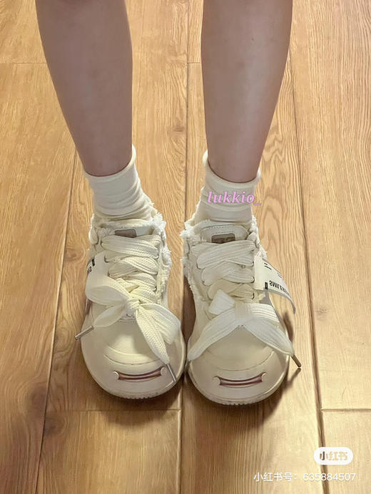 檀健次同款开口笑帆布鞋 商品图5