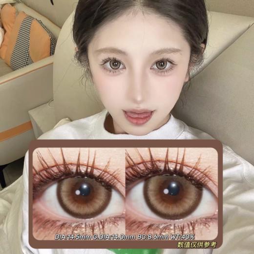 JELLIBO年抛·烟熏格瑞&蜜罐布朗·14.5mm(着色参考14.0mm) 0-800度(无525/575)·(建议佩戴6-8个月左右更换) 商品图1