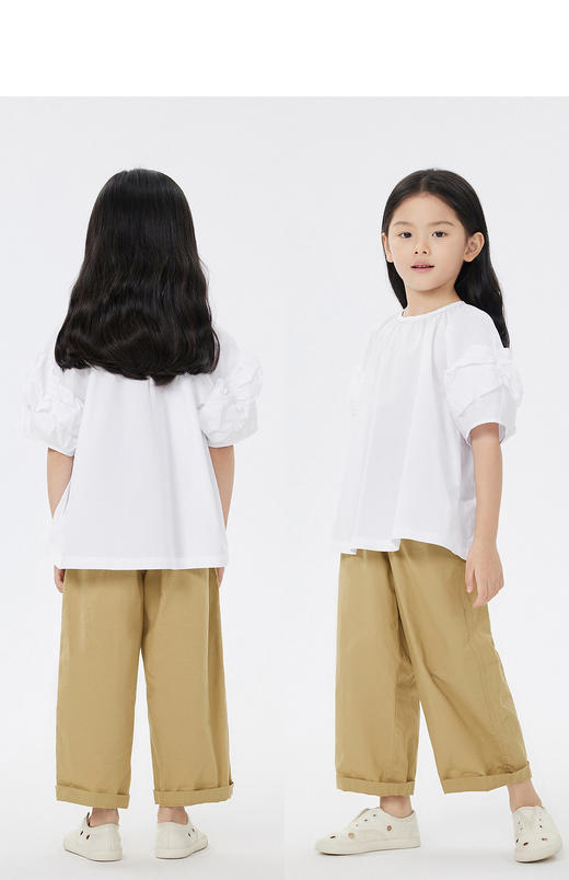 jnby  23年夏款  全棉府绸短袖TOP  1N6213330 商品图6