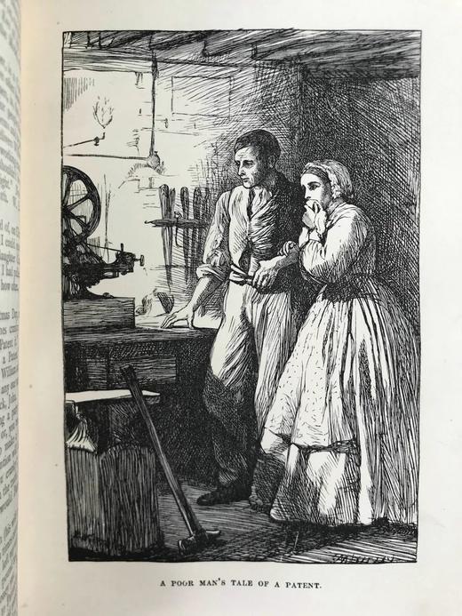 1869-1870年 狄更斯《美国札记/再版集/非商业旅人》 10余幅插图 真皮精装36开 商品图6