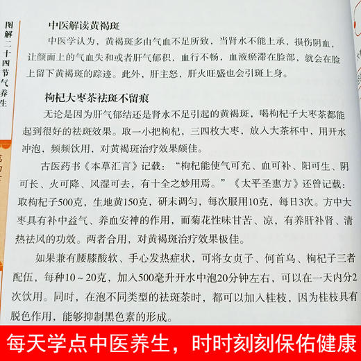 【推荐】图解二十四节气养生黄帝内经养生书籍大全女性养生三步走推拿书籍正版人体穴位图解大全书中医养生零基础学会人体经络穴位图解书 商品图3