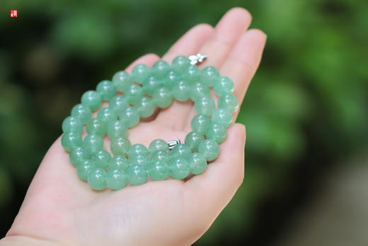 [ 绿荫翠影 ]  东陵玉项链 | 如碧色春水，翠绿欲滴，恬静又诗意 商品图3