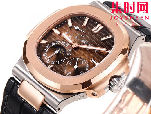 GR百达翡丽Patekphilippe运动系列鹦鹉螺5712霸道总裁 PP5712GR 男士机械腕表 商品图2