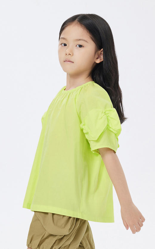 jnby  23年夏款  全棉府绸短袖TOP  1N6213330 商品图3