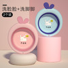 婴儿折叠悬挂脸盆新生儿家用洗脸盆初生宝宝儿童用品洗屁股洗脚小盆子店 商品缩略图5