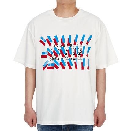 清仓不退换！现货！MM6 MaisonMargiela胶带数字印花圆领男女夏季短袖T恤 商品图1