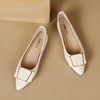 ZHR优雅浅口单鞋2023新款洋气平底单鞋一脚蹬懒人鞋上班族通勤 商品缩略图8