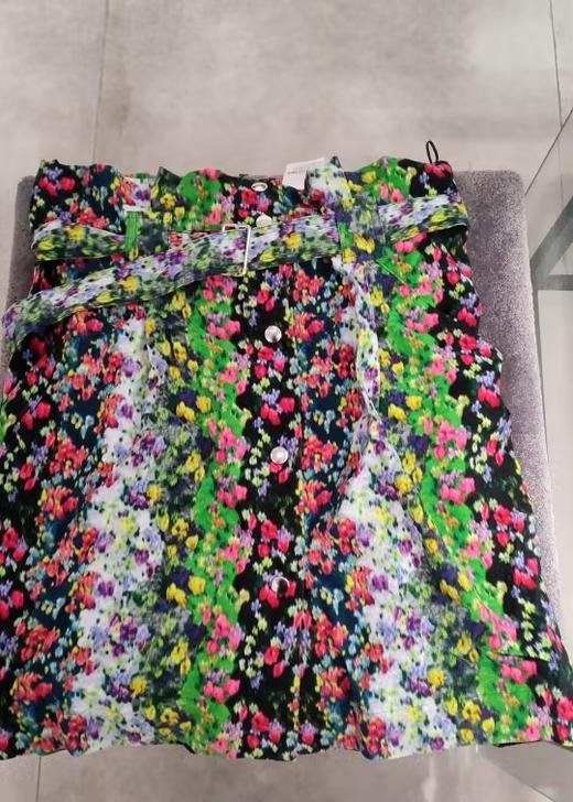 【特价商品不退不换】KENZO 半身裙  FC52JU1749B2-MU MULTICOLOR.100COTTON 商品图0