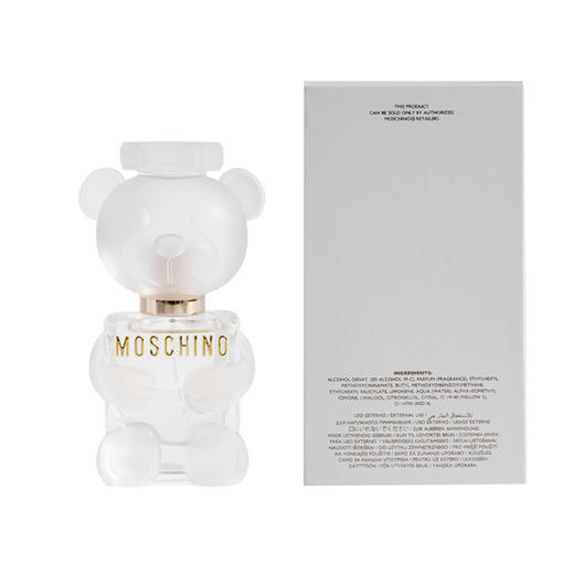 Moschino莫斯奇诺泰迪小熊梦仙奴香水EDP30/50/100ml小白熊小黑熊 商品图4