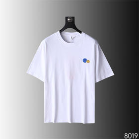 时尚潮流阔版圆领短T上衣   FLW-3DC3KWJ8019【8019】*