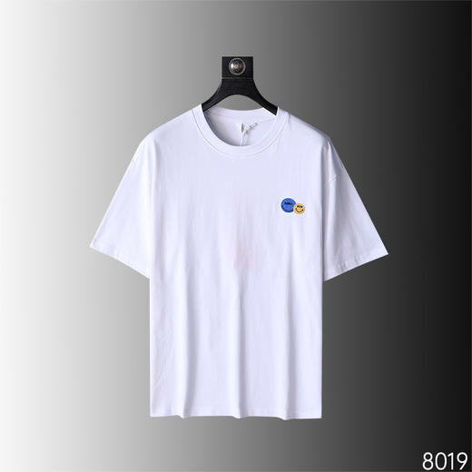 时尚潮流阔版圆领短T上衣   FLW-3DC3KWJ8019【8019】* 商品图0