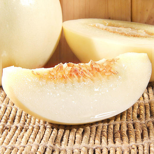 【现摘现发！陕西阎良甜瓜】清甜如蜜，脆甜多汁，一口清香，满口甜蜜，个头饱满，新鲜香瓜高甜度水果新鲜当季头茬白甜香瓜非黄河蜜健康 商品图1