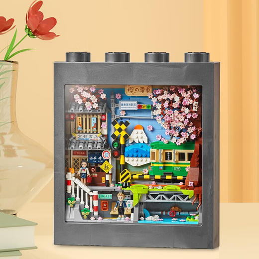 LOZ俐智拼装积木玩具 相框积木画 商品图2