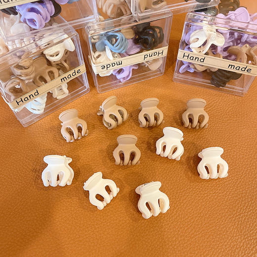 【周扬青同款，造型神器】黑色小号抓夹高马尾固定神器刘海侧边鲨鱼发夹后脑勺女发卡 商品图12