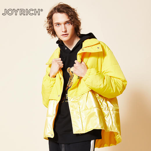 JOYRICH官方 潮牌 秋冬宽松休闲外套时尚纯色棉服 商品图0