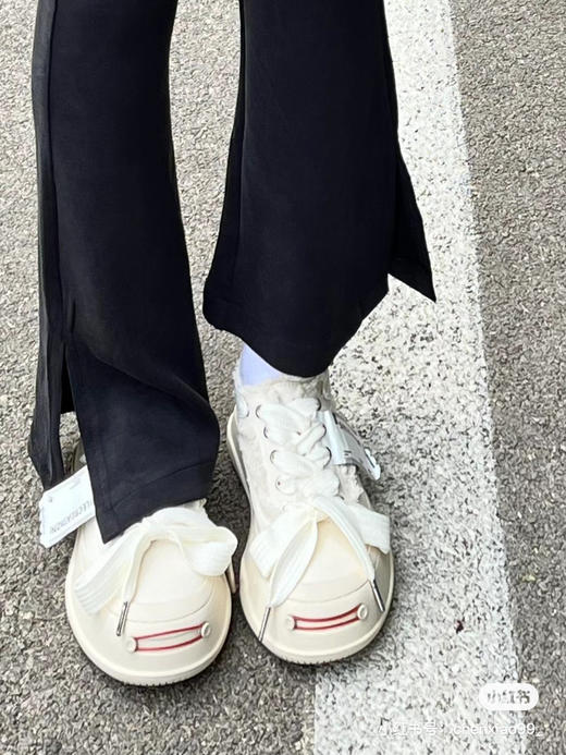 檀健次同款开口笑帆布鞋 商品图4